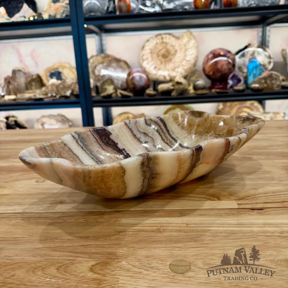 Mexican Red Serpentine Decorative Bowl 15’’ Bowl