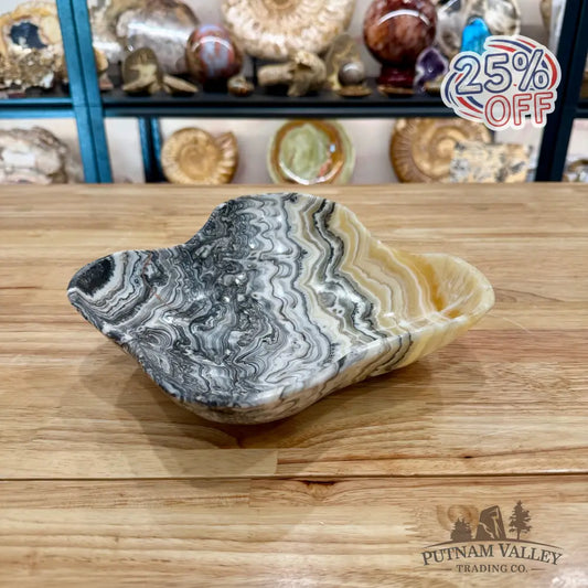 Mexican Zebra Onyx Bowl Bowl