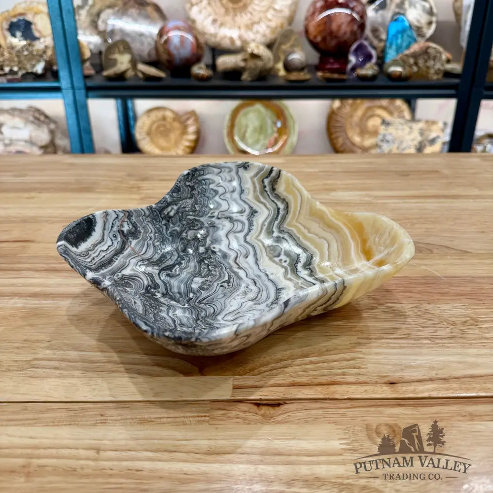 Mexican Zebra Onyx Bowl Bowl