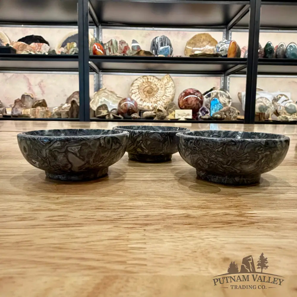 Handcrafted Picasso Jasper Bowls 3’’ - Bowl