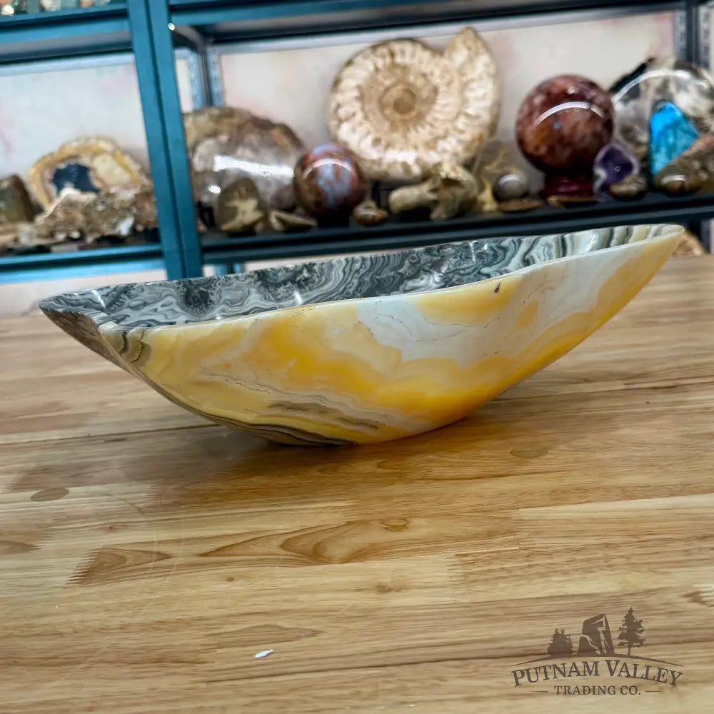 Mexican Zebra Onyx Bowl 15’’ Bowl