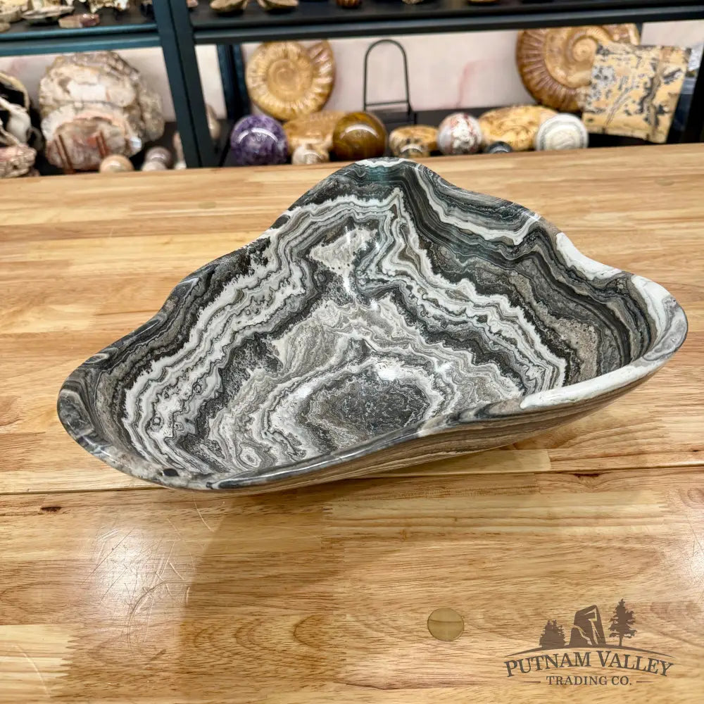Mexican Zebra Onyx Bowl 13’’ Bowl