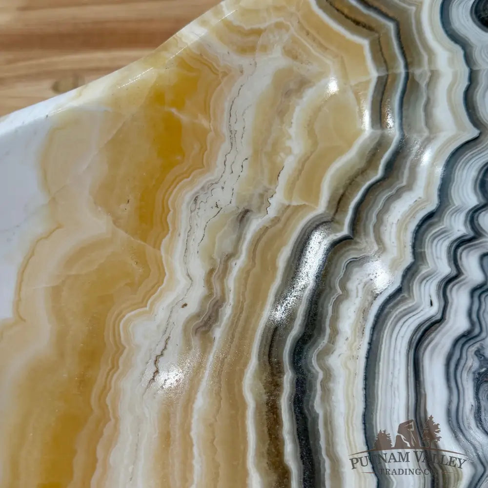 Mexican Zebra Onyx Bowl 15’’ Bowl