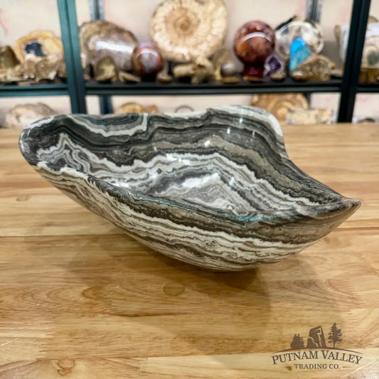 Mexican Zebra Onyx Bowl 13’’ Bowl