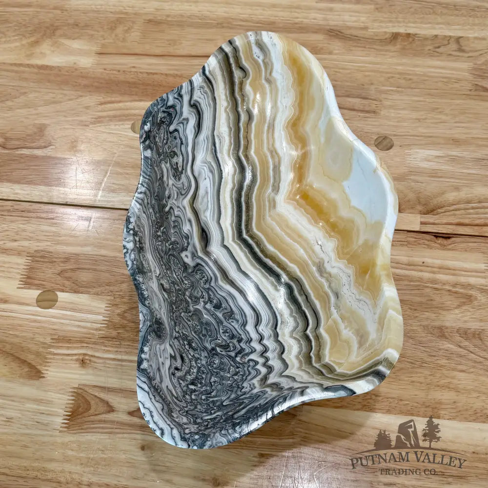 Mexican Zebra Onyx Bowl 15’’ Bowl