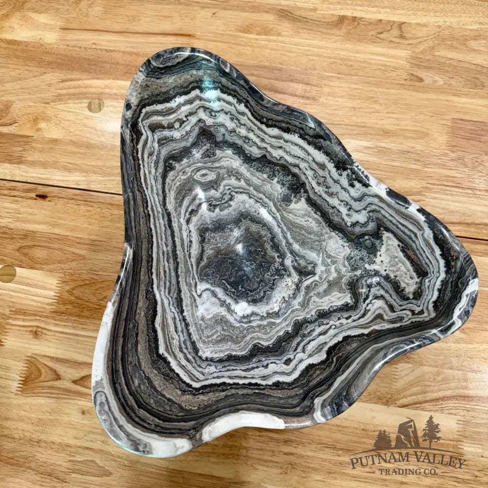 Mexican Zebra Onyx Bowl 13’’ Bowl