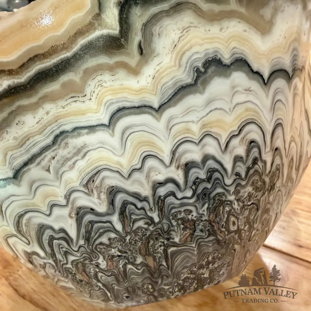 Mexican Zebra Onyx Bowl 12.5’’ Bowl