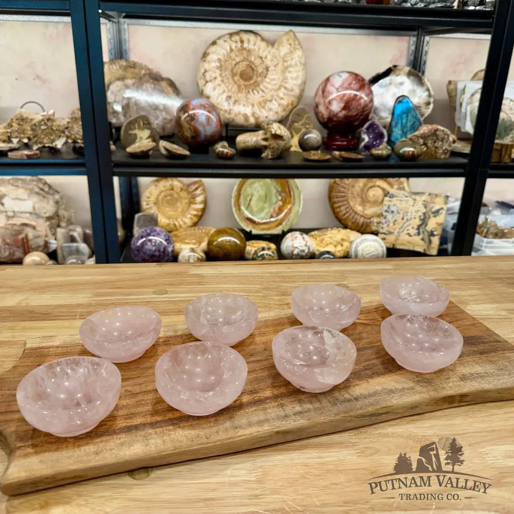 Rose Quartz Bowls 3’’ Bowl