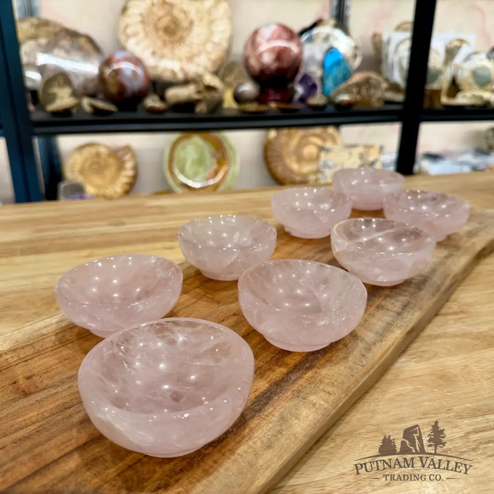 Rose Quartz Bowls 3’’ Bowl