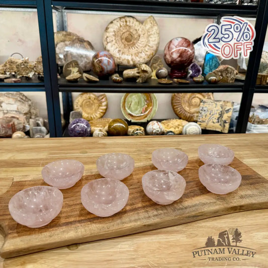 Rose Quartz Bowls 3’’ Bowl