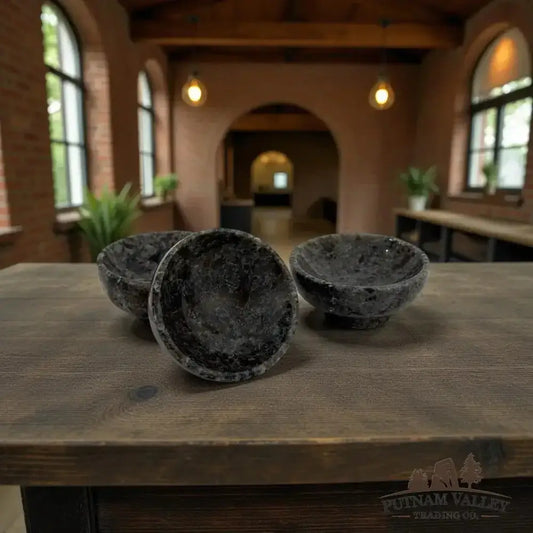 Handcrafted Yooperlite Bowls 2.6" - Putnam Valley Trading Co.