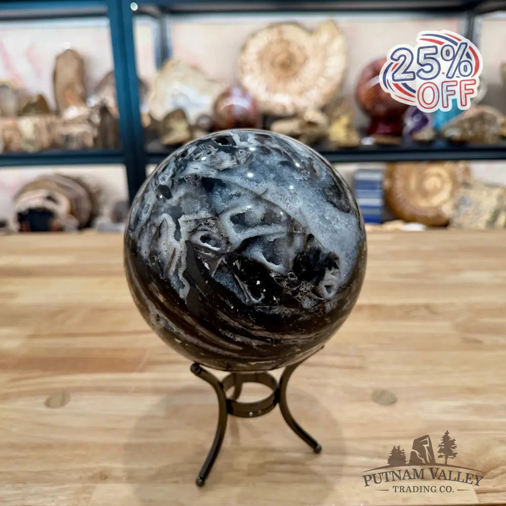 Indonesian Sphalerite Sphere 5.55’’ - Sphere