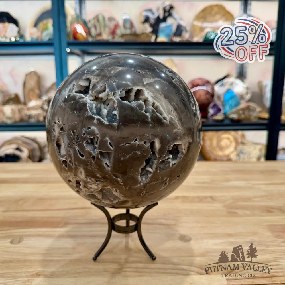 Indonesian Sphalerite Sphere 7.33’’ - Sphere