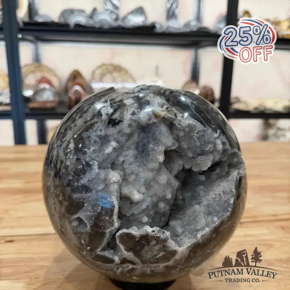 Sphalerite Sphere 8.1" - Putnam Valley Trading Co.
