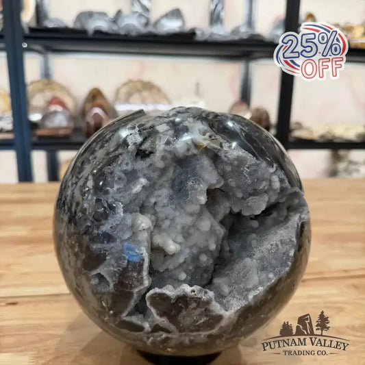 Sphalerite Sphere 8.1" - Putnam Valley Trading Co.