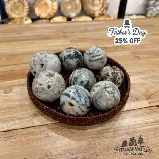 Indonesian Sphalerite Spheres - Putnam Valley Trading Co.