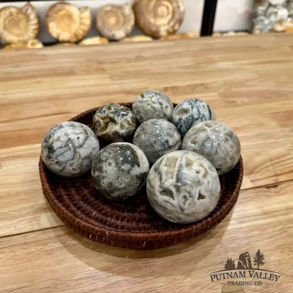 Indonesian Sphalerite Spheres - Putnam Valley Trading Co.