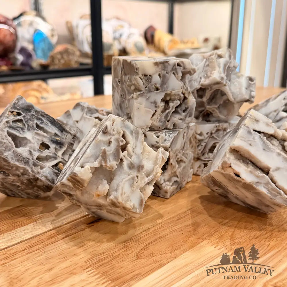 Indonesian Sphalerite Standing Cubes Cube