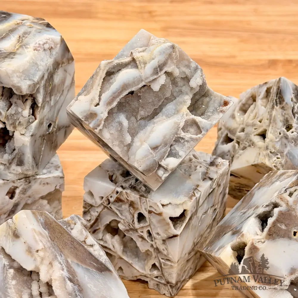 Indonesian Sphalerite Standing Cubes Cube