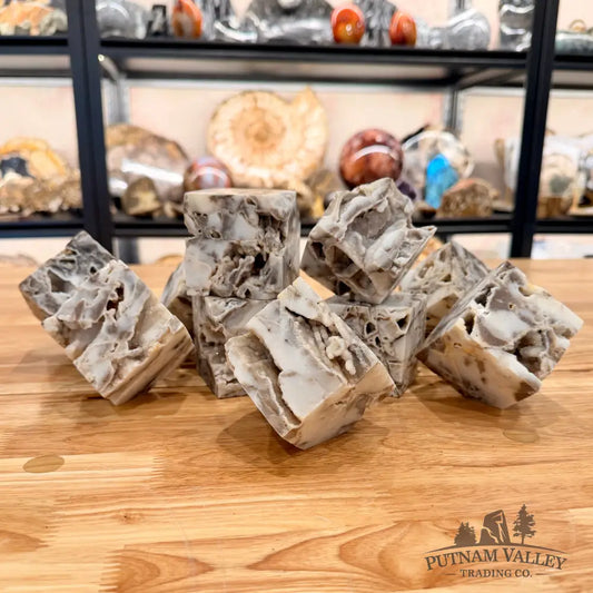 Indonesian Sphalerite Standing Cubes Cube