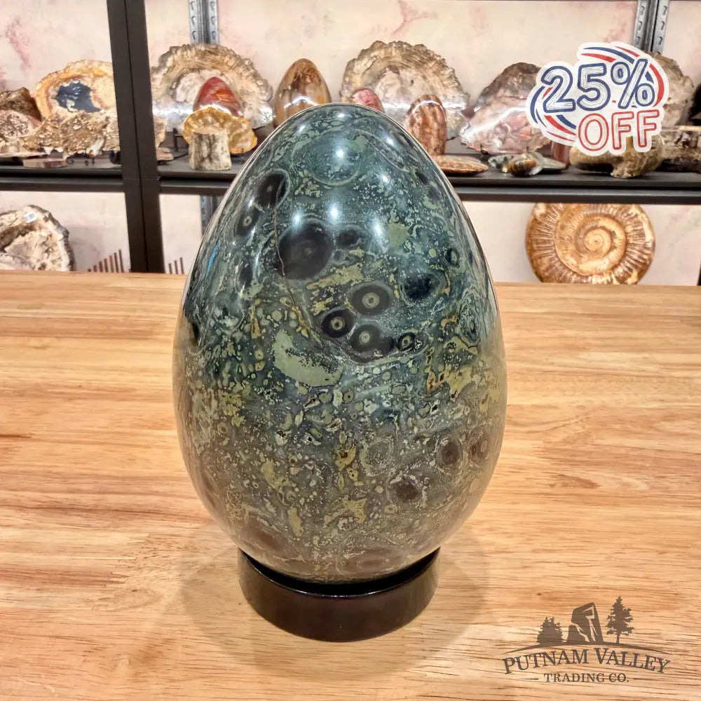 Kambaba Jasper Egg 6.14’’ Egg