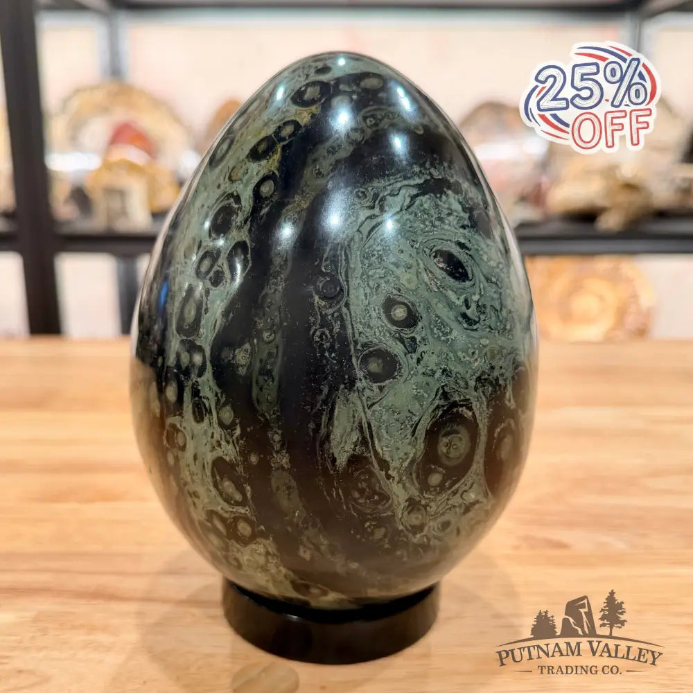 Kambaba Jasper Egg 6.42’’ Egg
