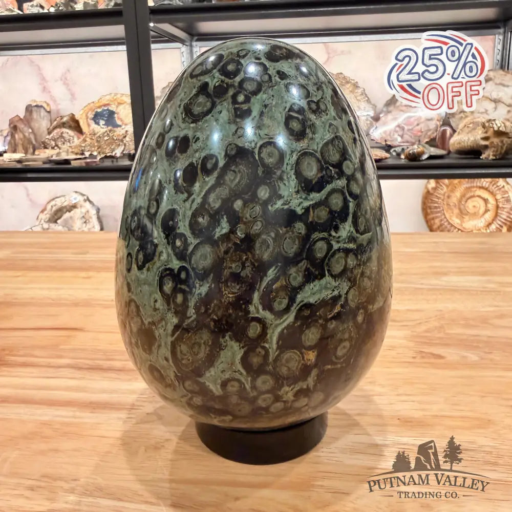 Kambaba Jasper Egg 7.42’’ Egg