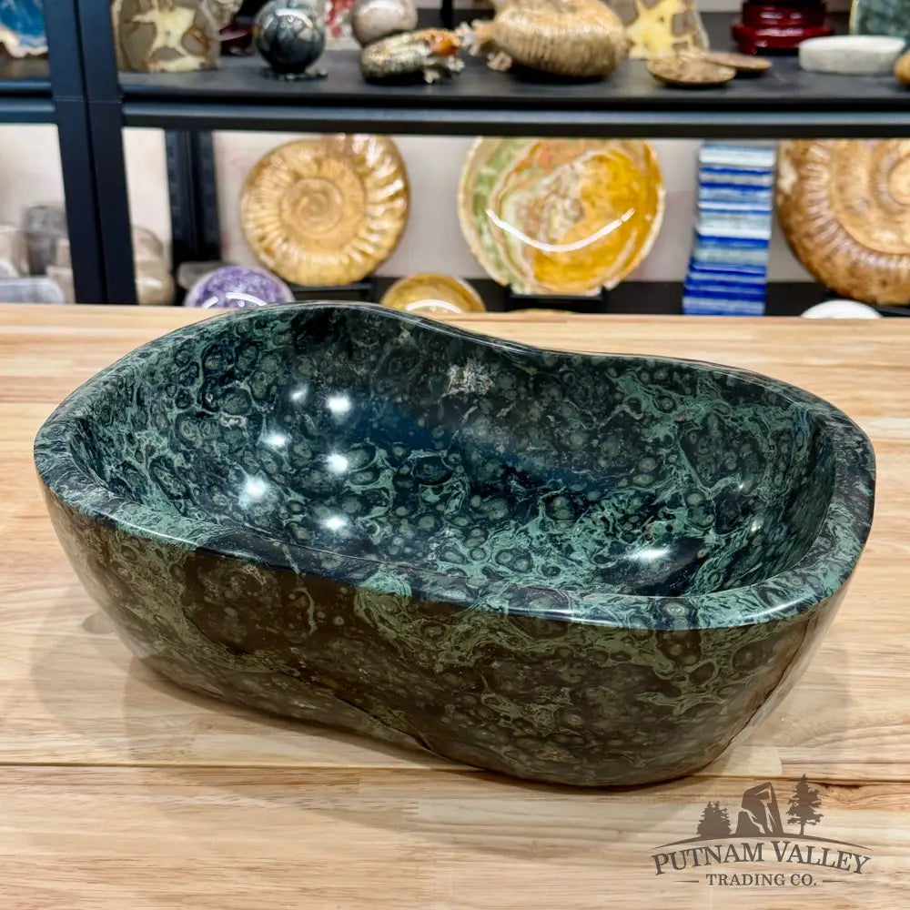 Kambaba Jasper Statement Bowl 13.3’’ - Bowl