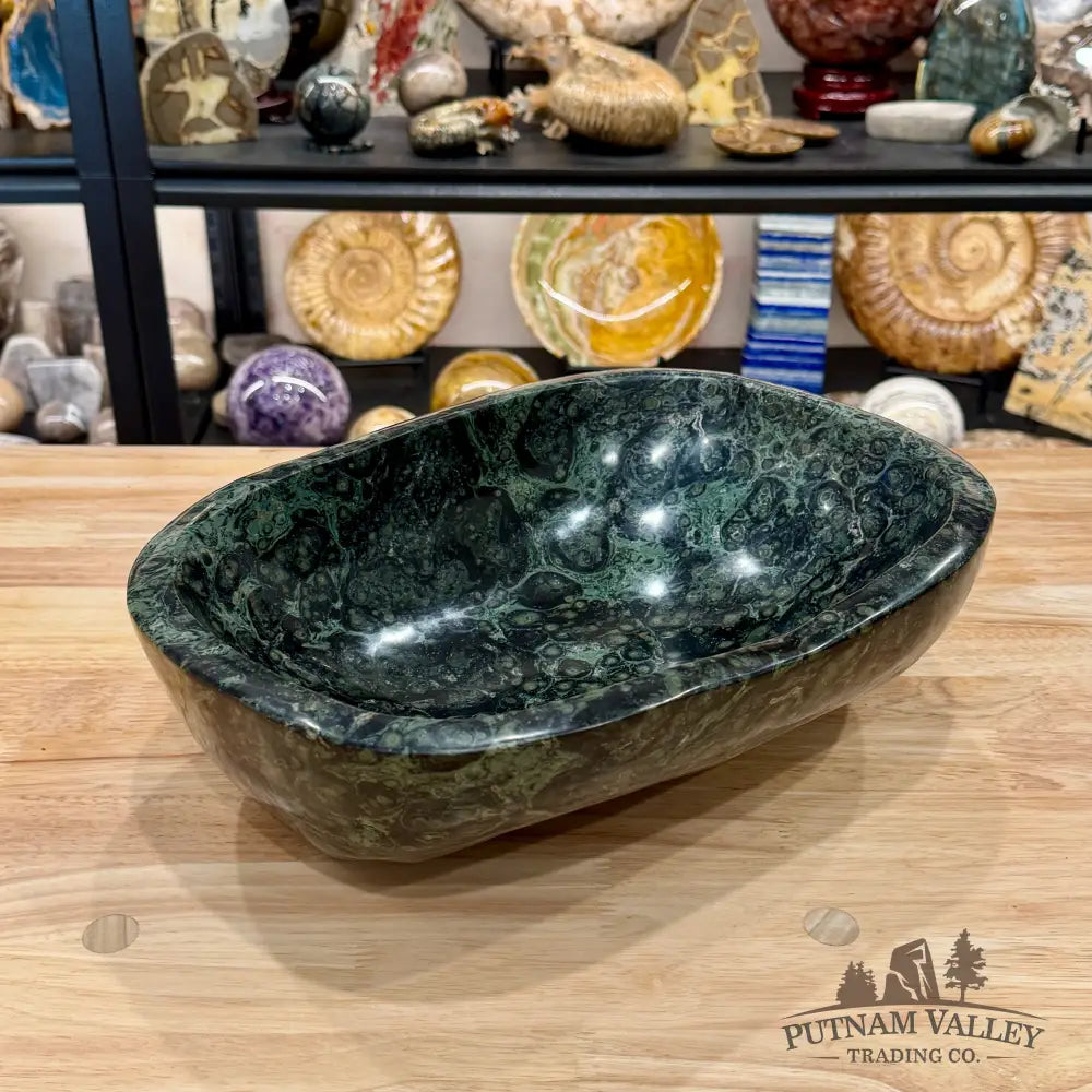 Kambaba Jasper Statement Bowl 13.3’’ - Bowl
