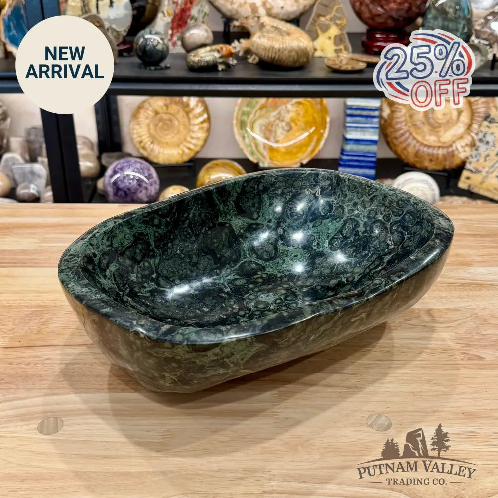 Kambaba Jasper Statement Bowl 13.3’’ - Bowl
