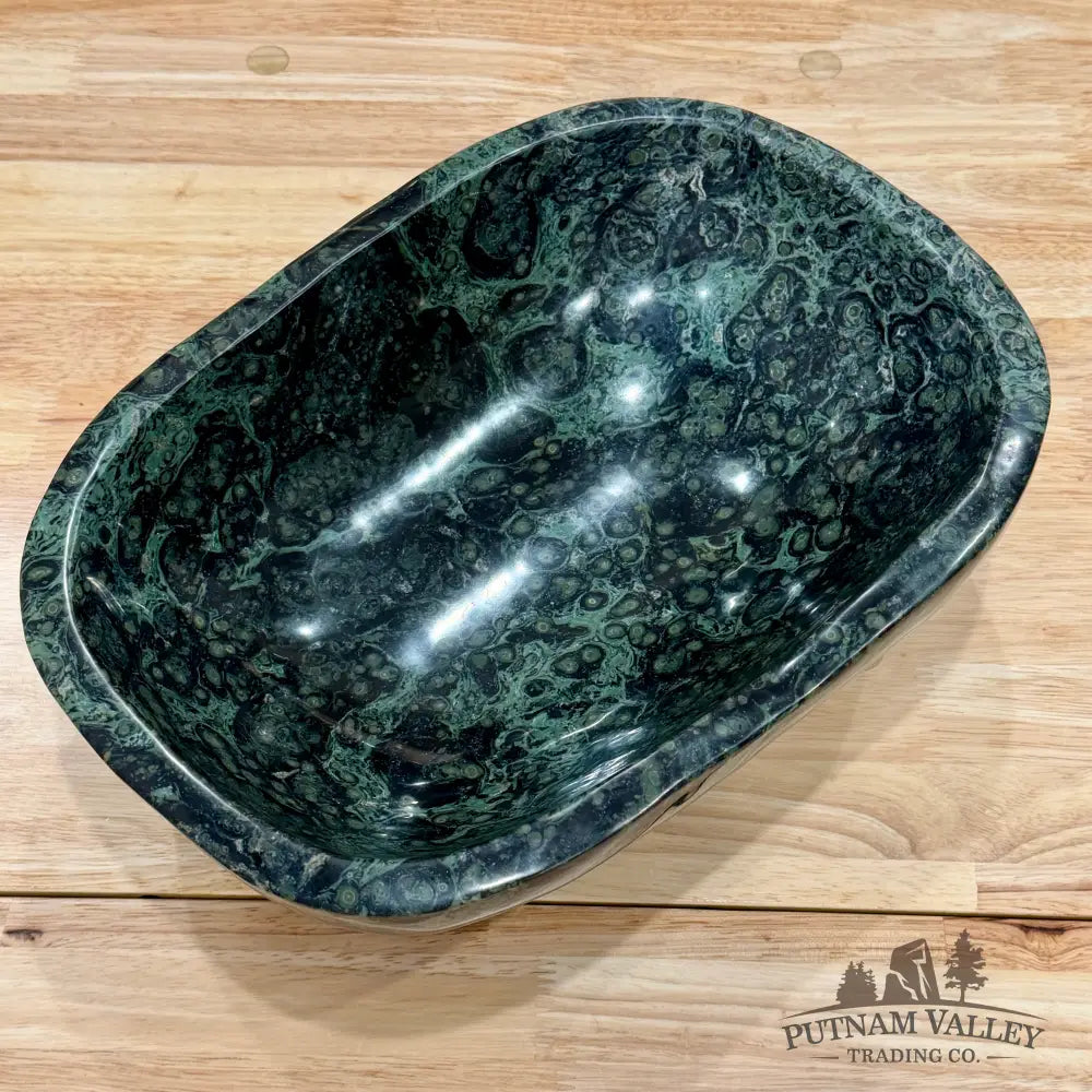 Kambaba Jasper Statement Bowl 13.3’’ - Bowl