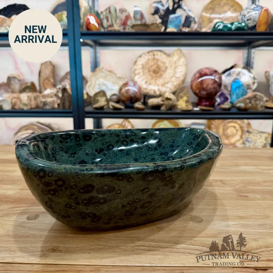 Kambaba Jasper Statement Bowl 14.13’’ - Bowl