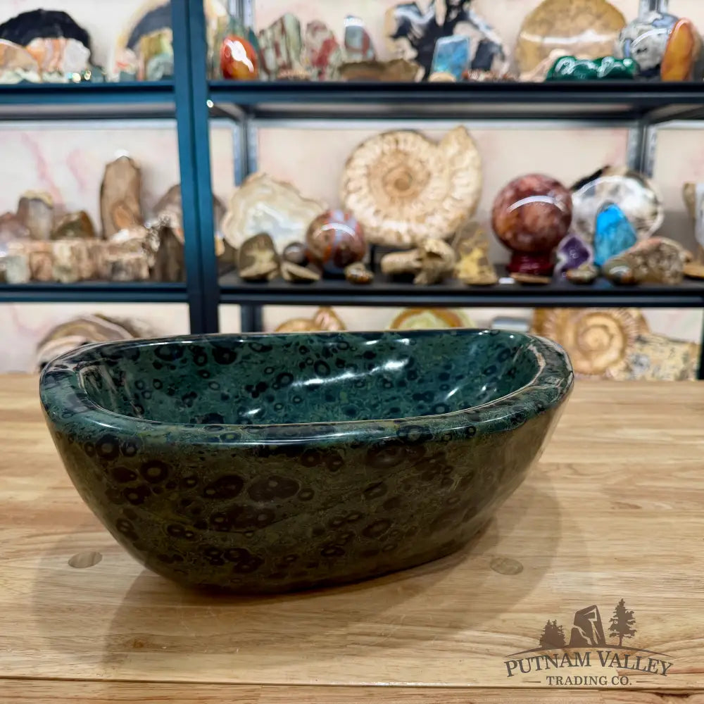 Kambaba Jasper Statement Bowl 14.13’’ - Bowl