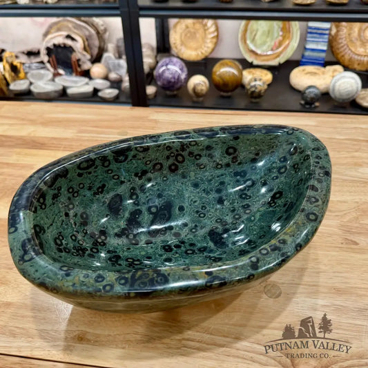 Kambaba Jasper Statement Bowl 14.13’’ - Bowl
