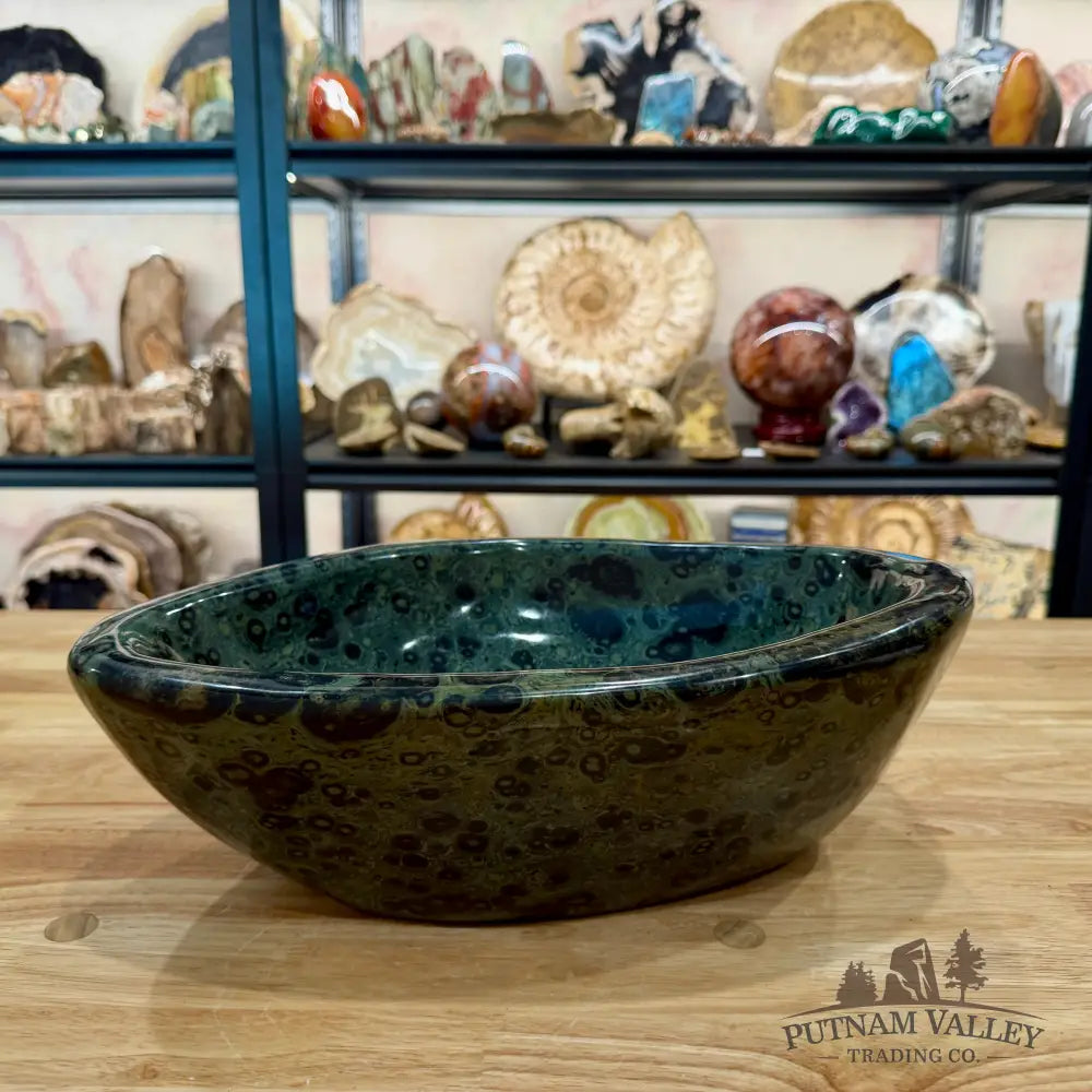 Kambaba Jasper Statement Bowl 14.13’’ - Bowl