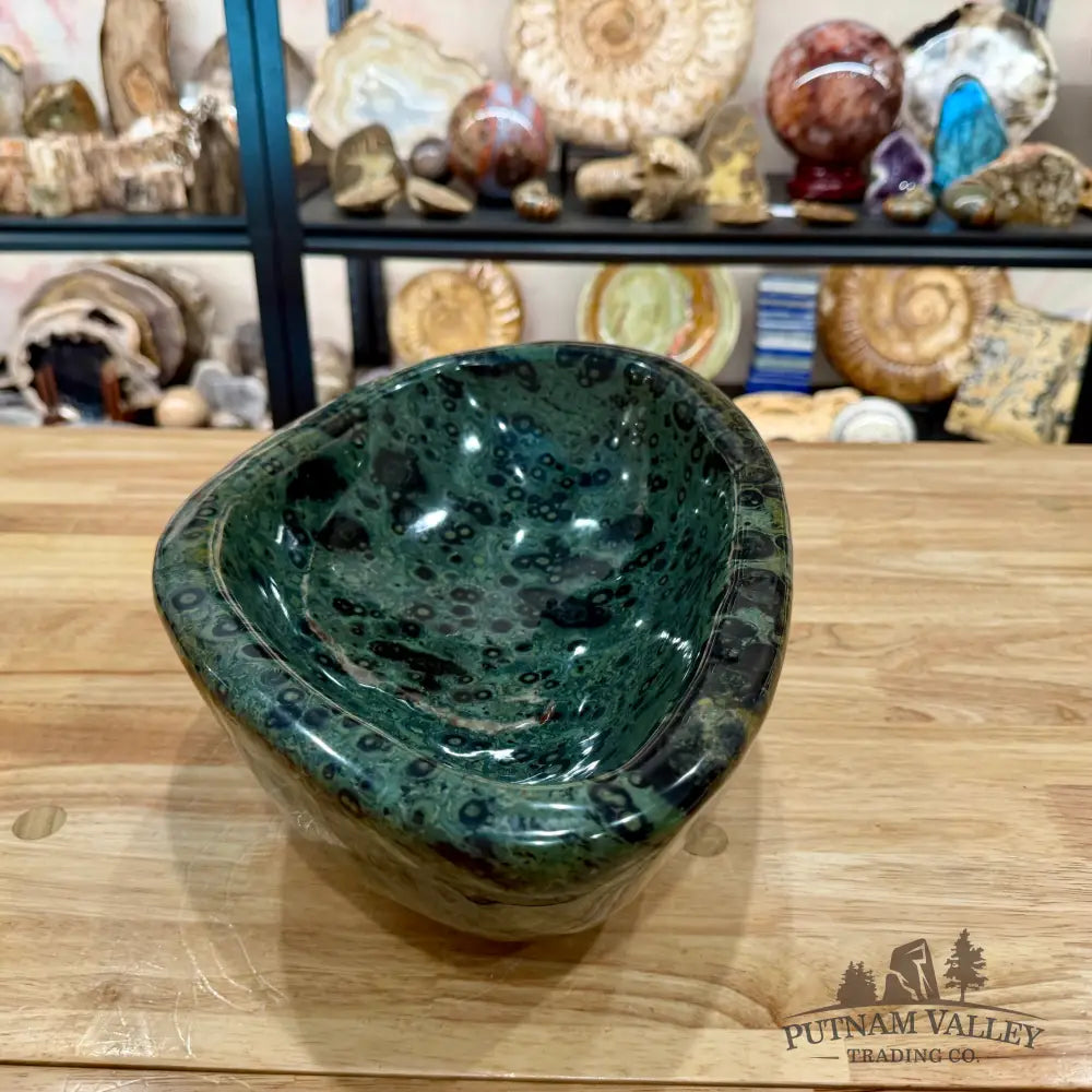 Kambaba Jasper Statement Bowl 14.13’’ - Bowl