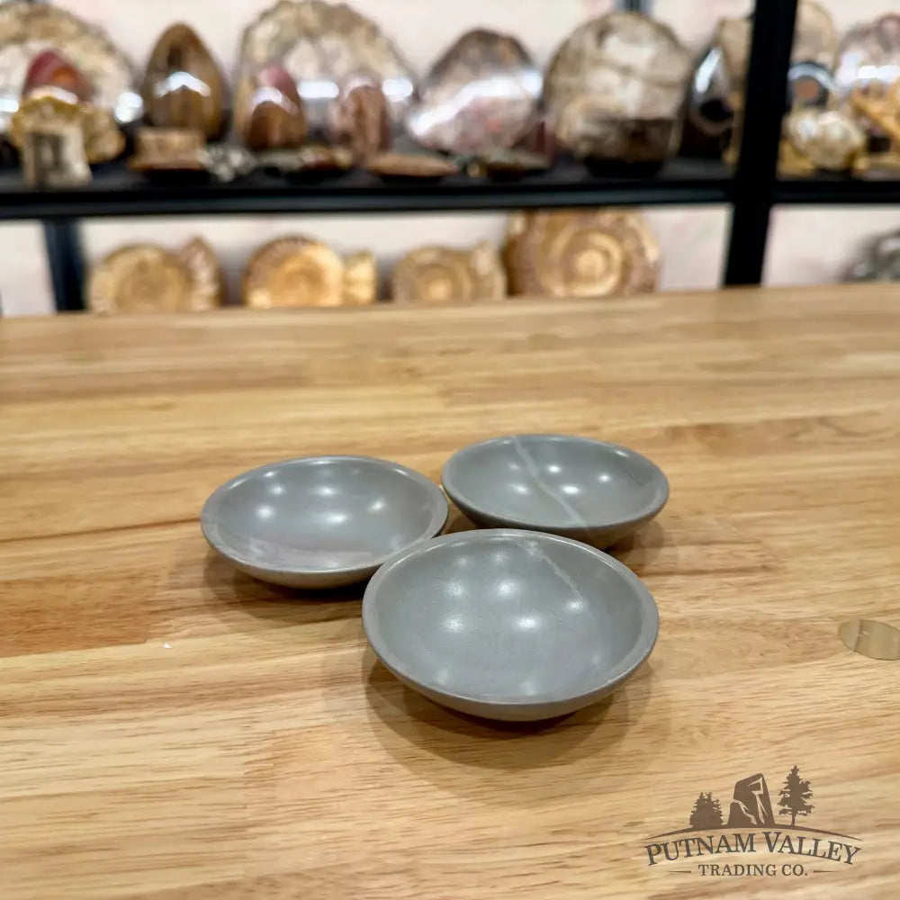 Kenyan Gray Soapstone Bowl