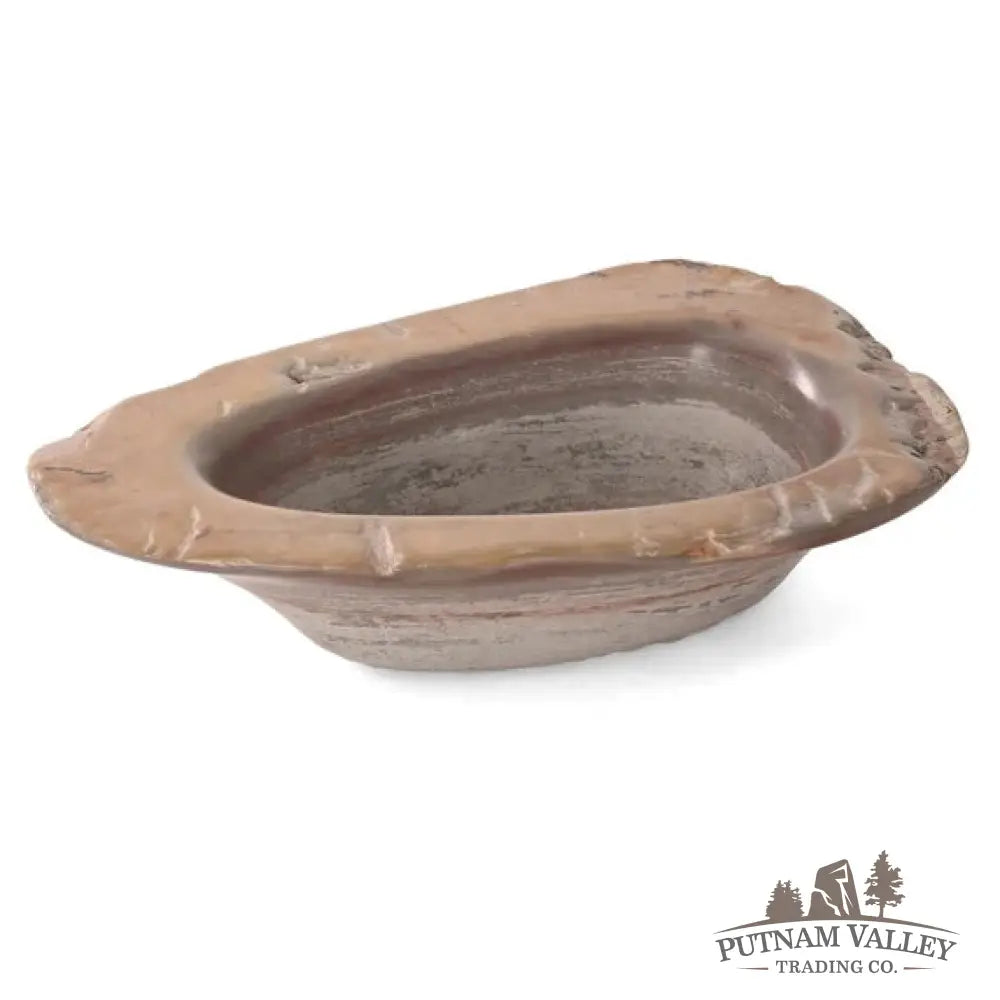 Kenyan Rustic Soapstone Oval Dish