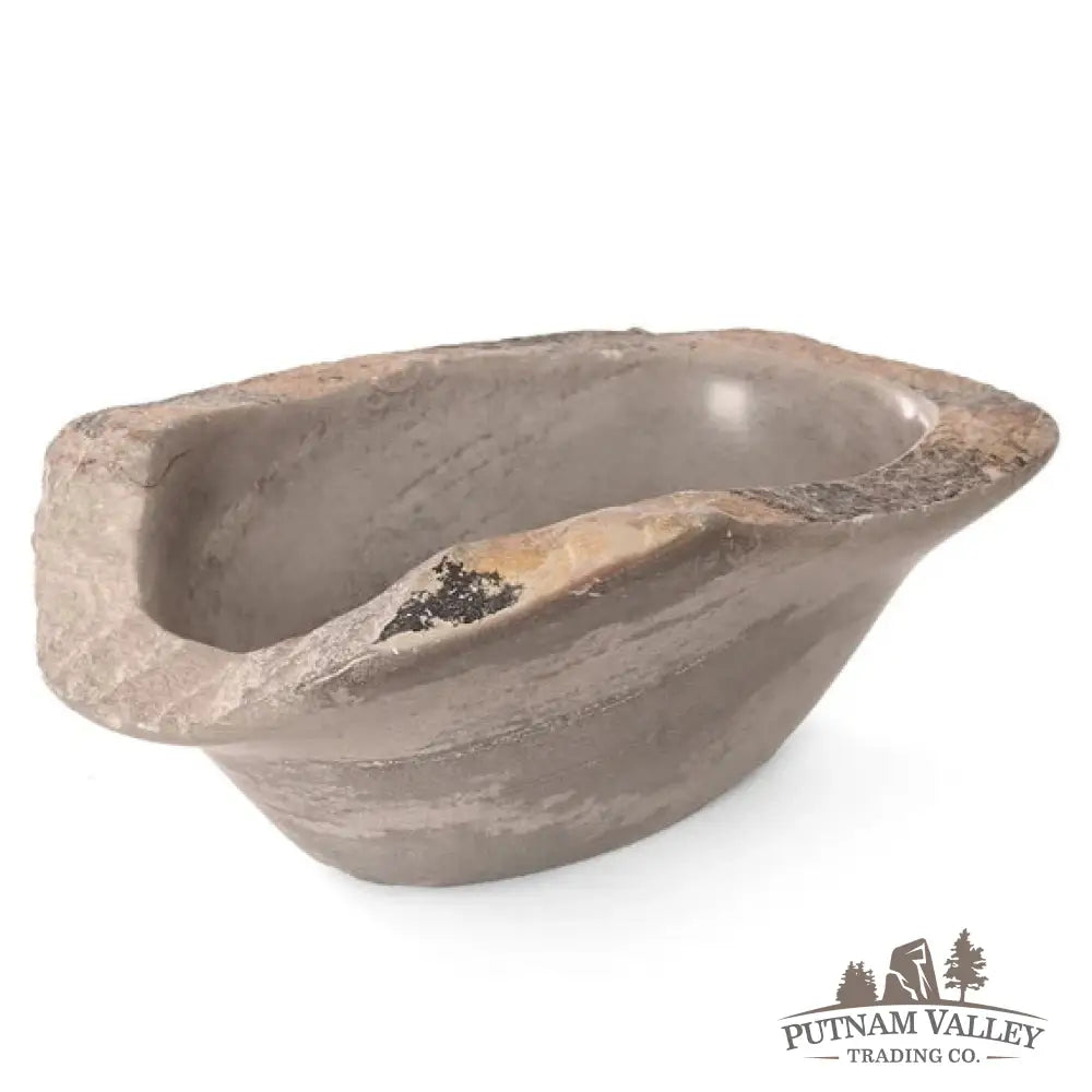 Kenyan Rustic Soapstone Oval Dish