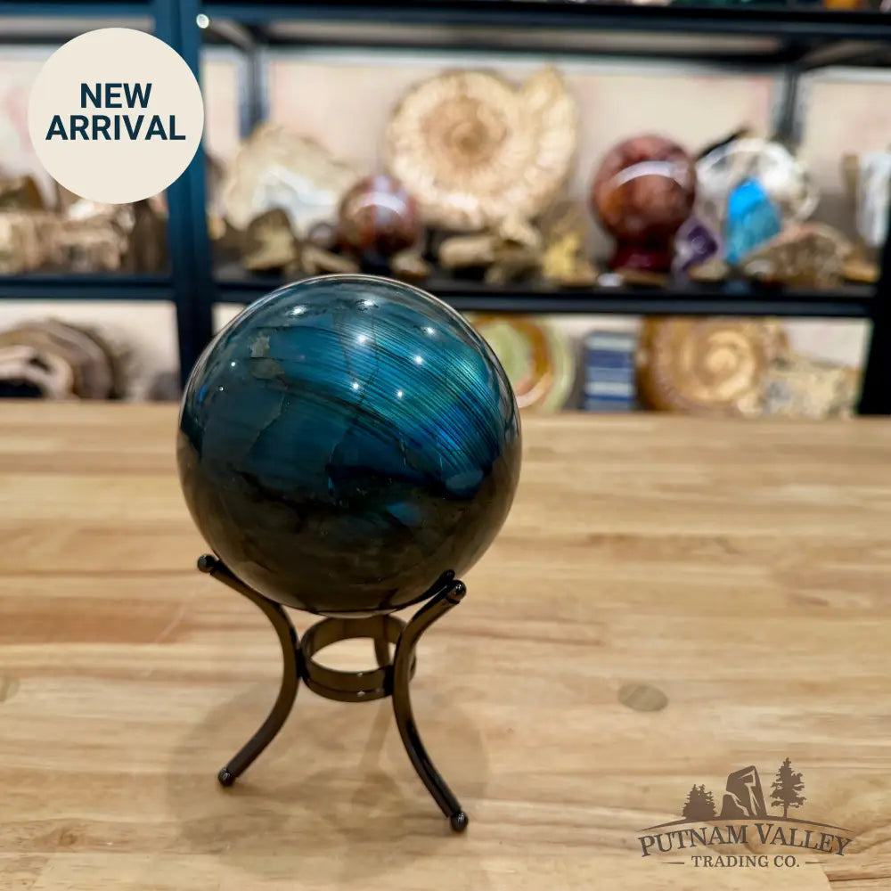Labradorite Sphere 4.1’’ - Sphere