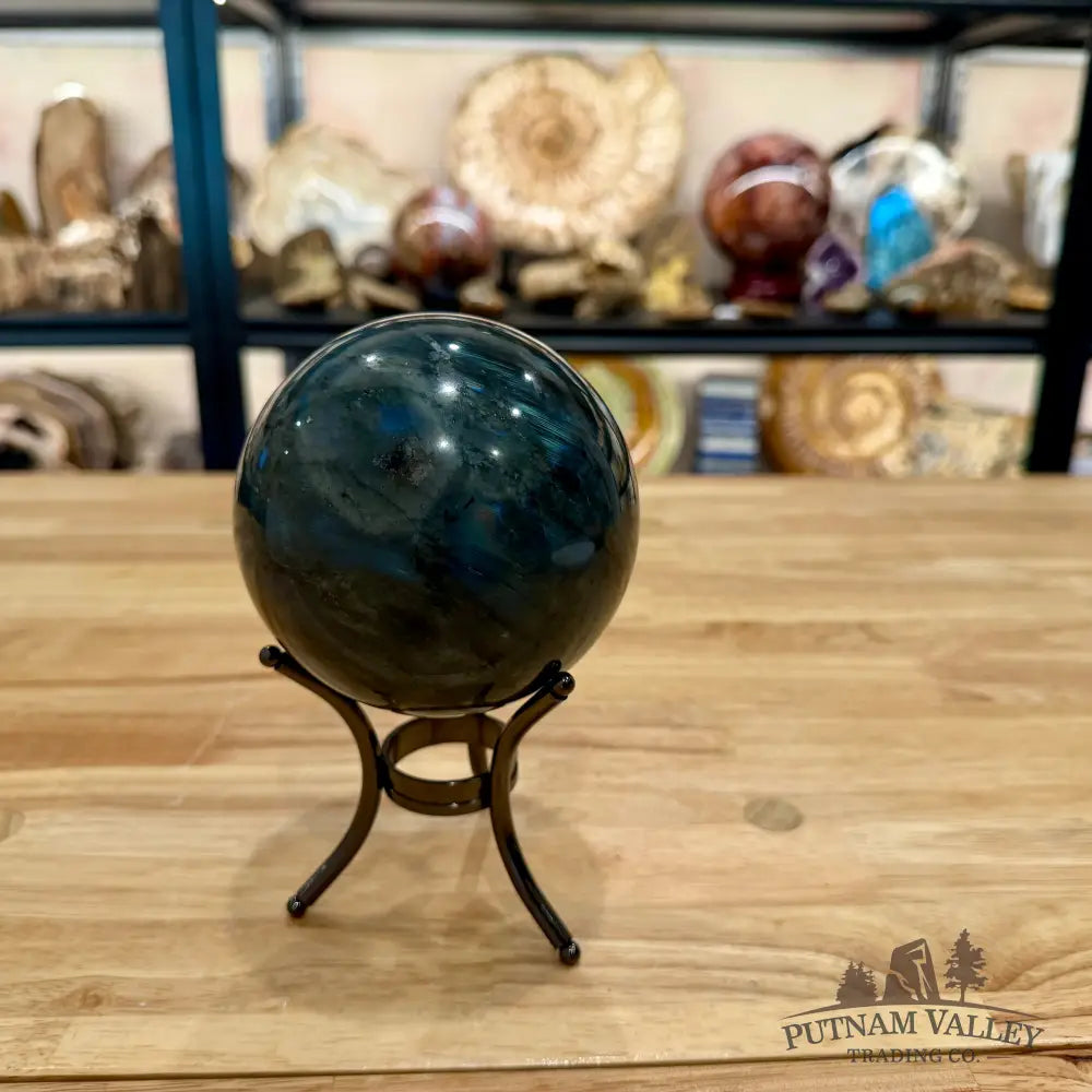 Labradorite Sphere 4.1’’ - Sphere