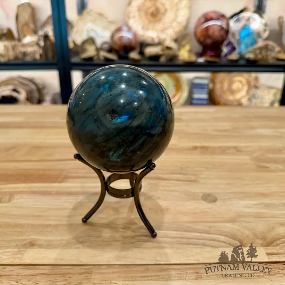 Labradorite Sphere 4.1’’ - Sphere