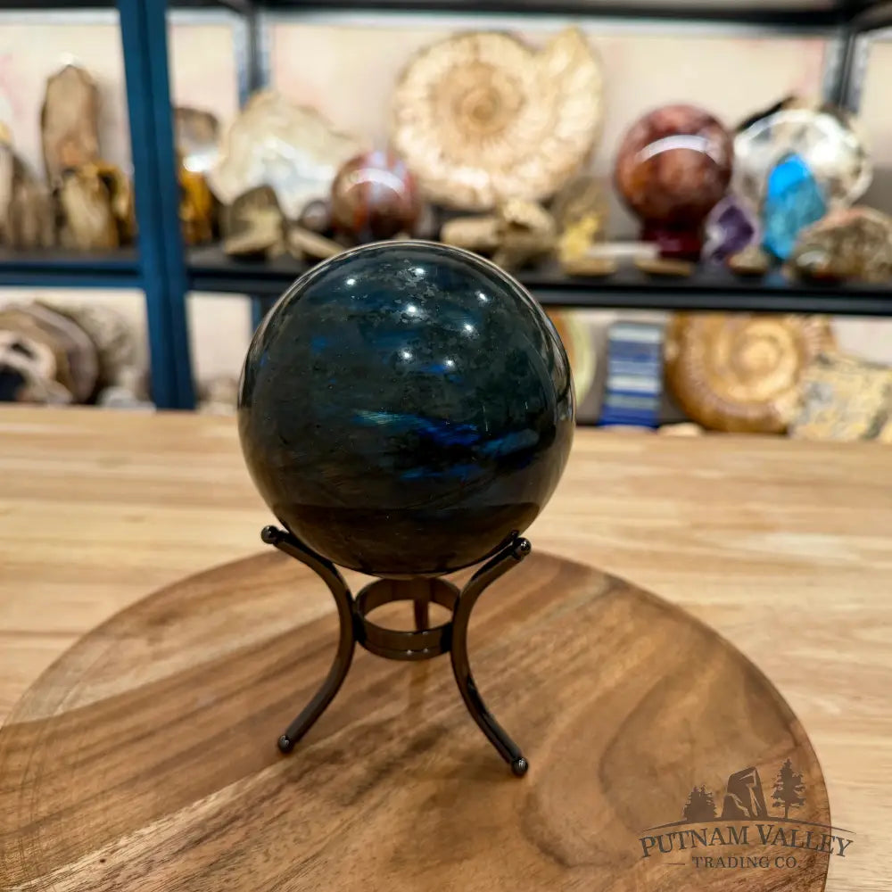 Labradorite Sphere 4.14’’ - Sphere