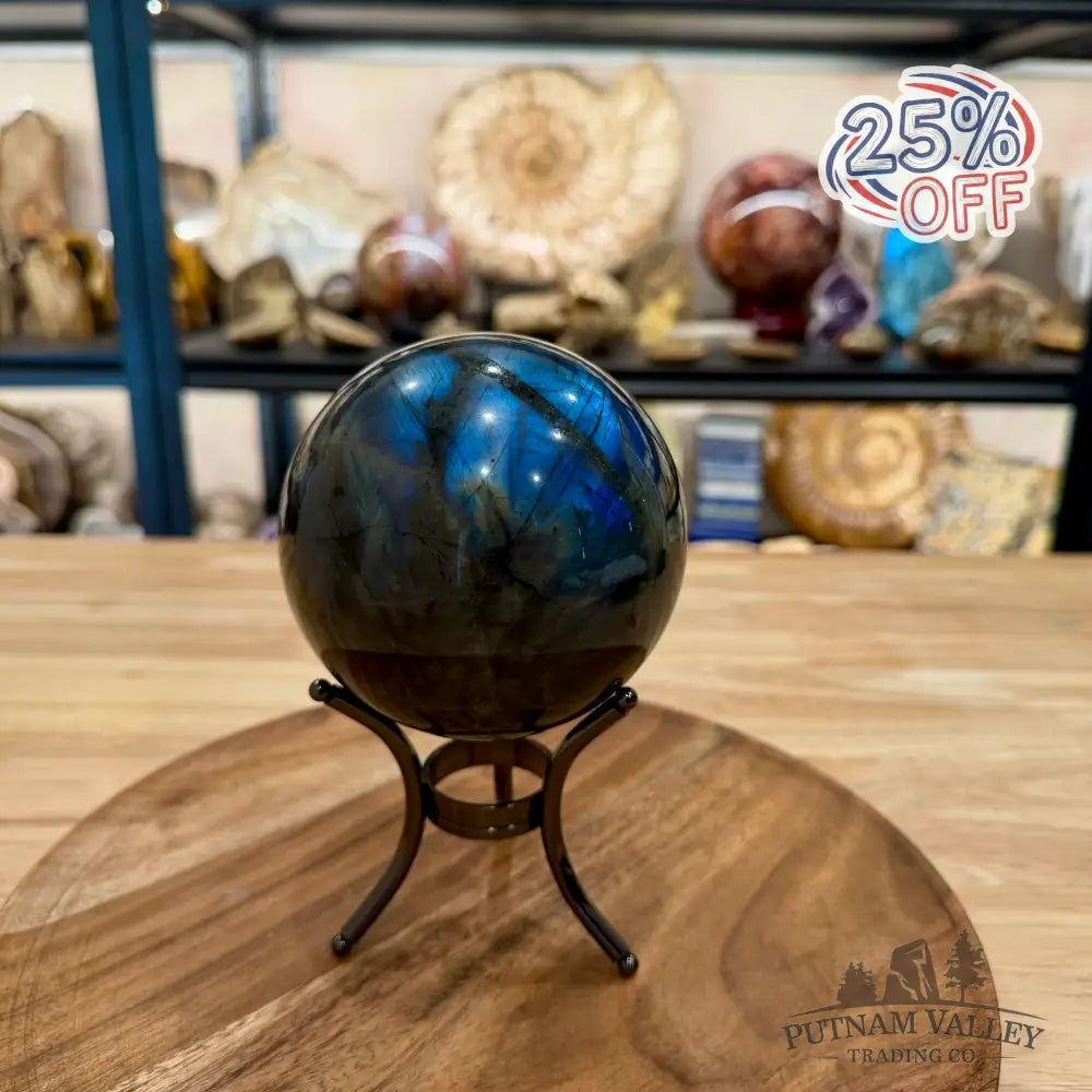 Labradorite Sphere 4.14’’ - Sphere