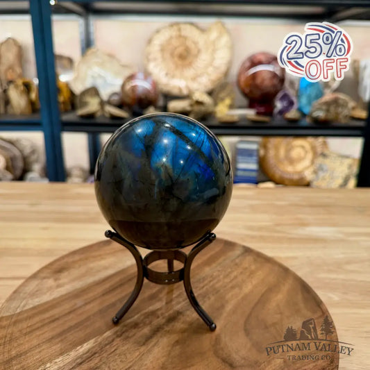 Labradorite Sphere 4.14’’ - Sphere
