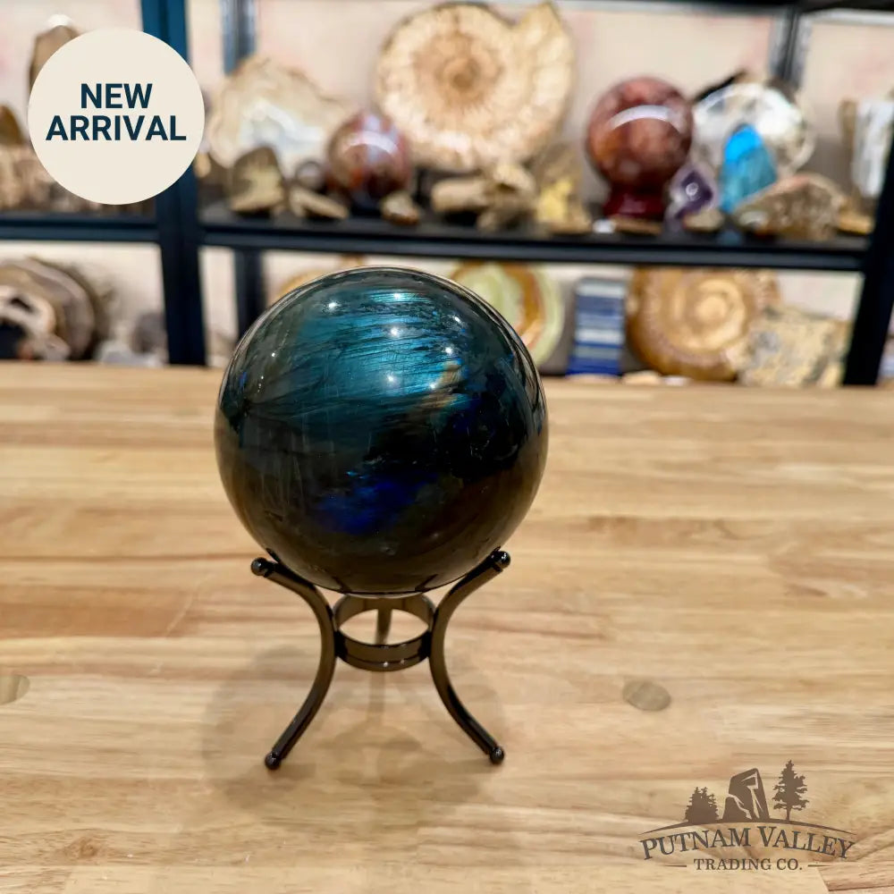 Labradorite Sphere 4.25’’ - Sphere