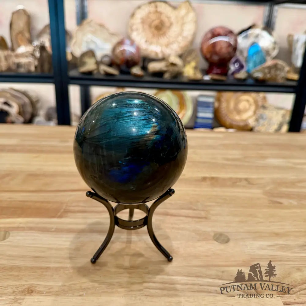 Labradorite Sphere 4.25’’ - Sphere