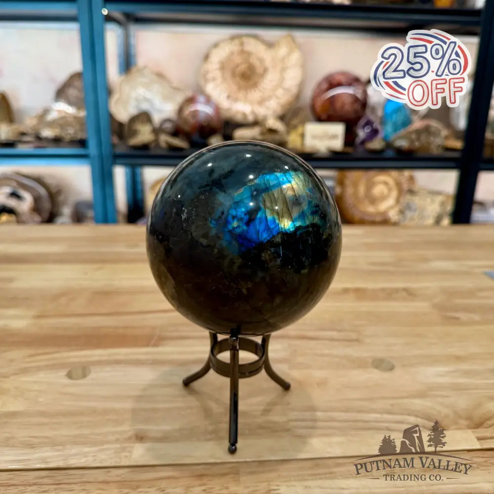 Labradorite Sphere 4.94’’ - Sphere
