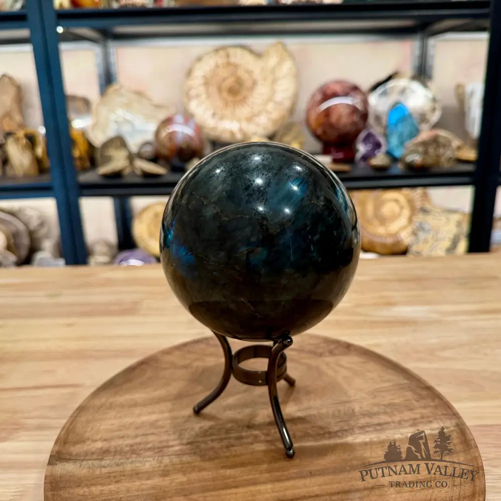 Labradorite Sphere 5.01’’ - Sphere