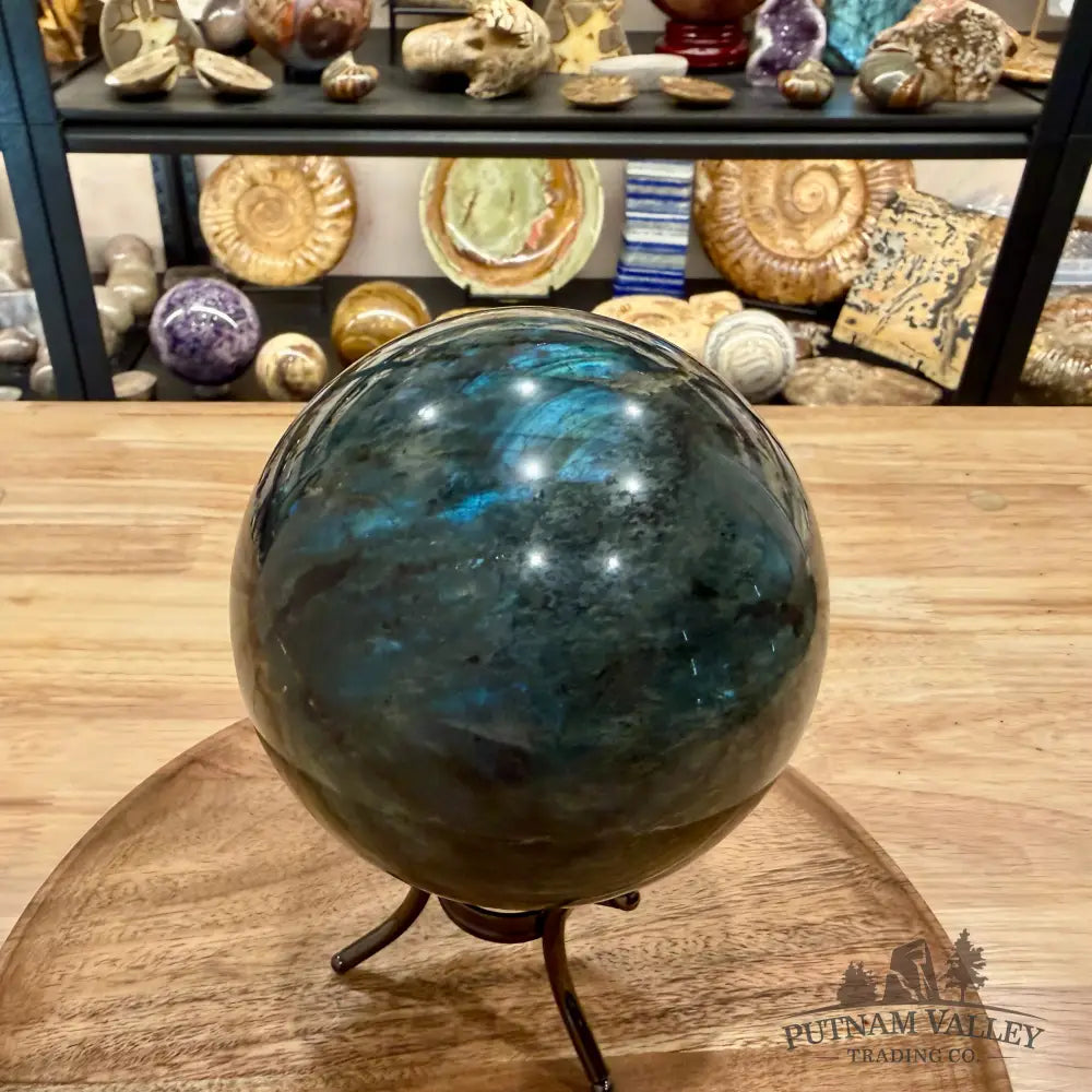 Labradorite Sphere 5.01’’ - Sphere